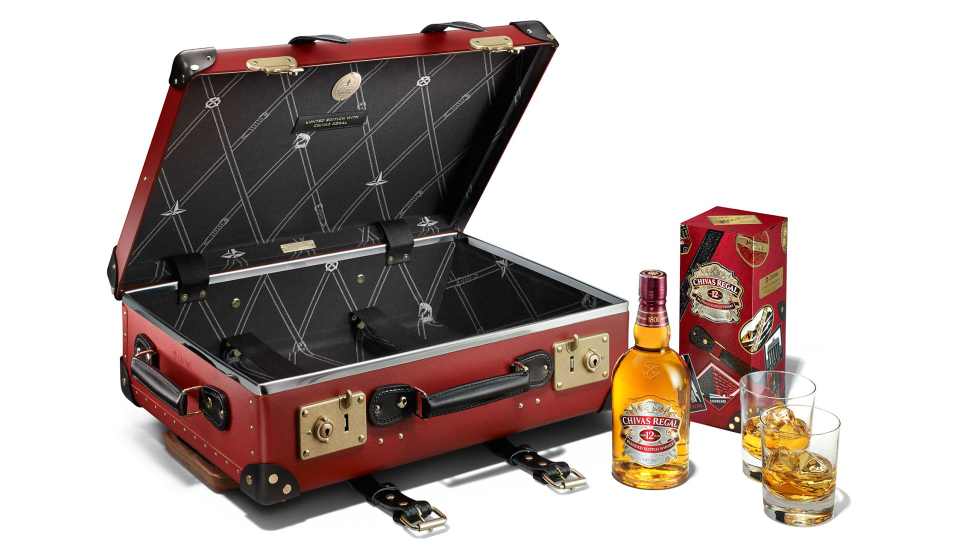 Chivas 12 Made for Gentlemen by Globe-Trotter