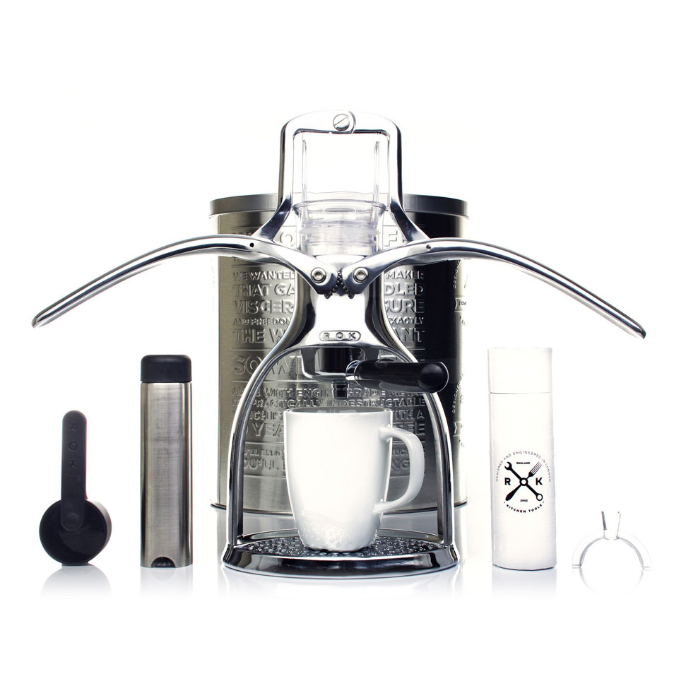 ROK Espresso Maker and Coffee Grinder