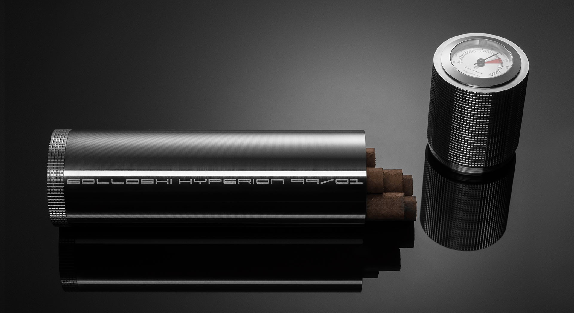 Solloshi Releases Limited Edition Line of Titanium Cigar Accessories